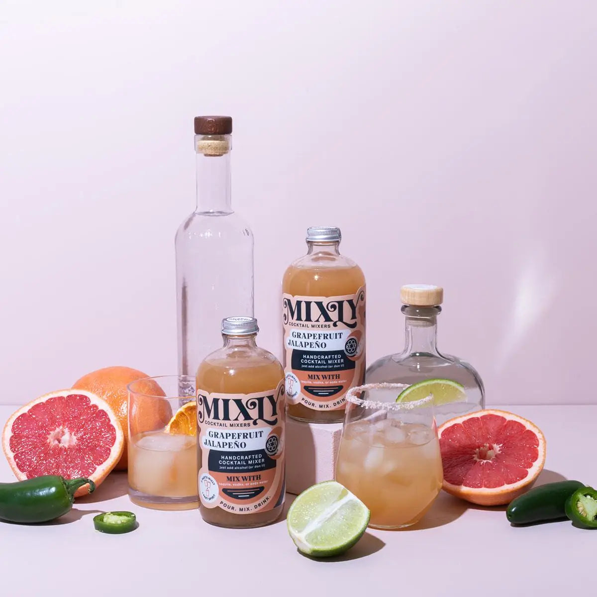 Mixly - Grapefruit Jalapeño Mixer