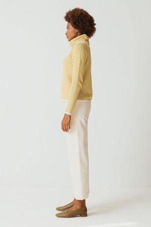 Loredi Diamond Turtleneck Sweater by Komodo