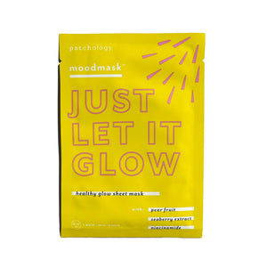 MoodMask Just Let It Glow Sheet Mask - by Patchology