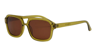 Royal Olive/Brown Polarized Sunglasses by I-Sea
