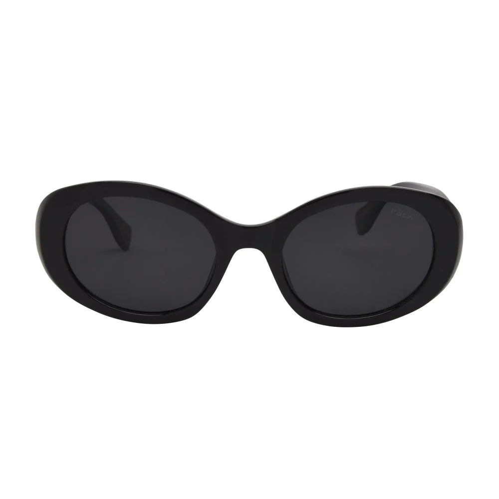 Camilla Black/Smoke Polarized Sunglasses by I-Sea