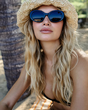 Camilla Black/Smoke Polarized Sunglasses by I-Sea