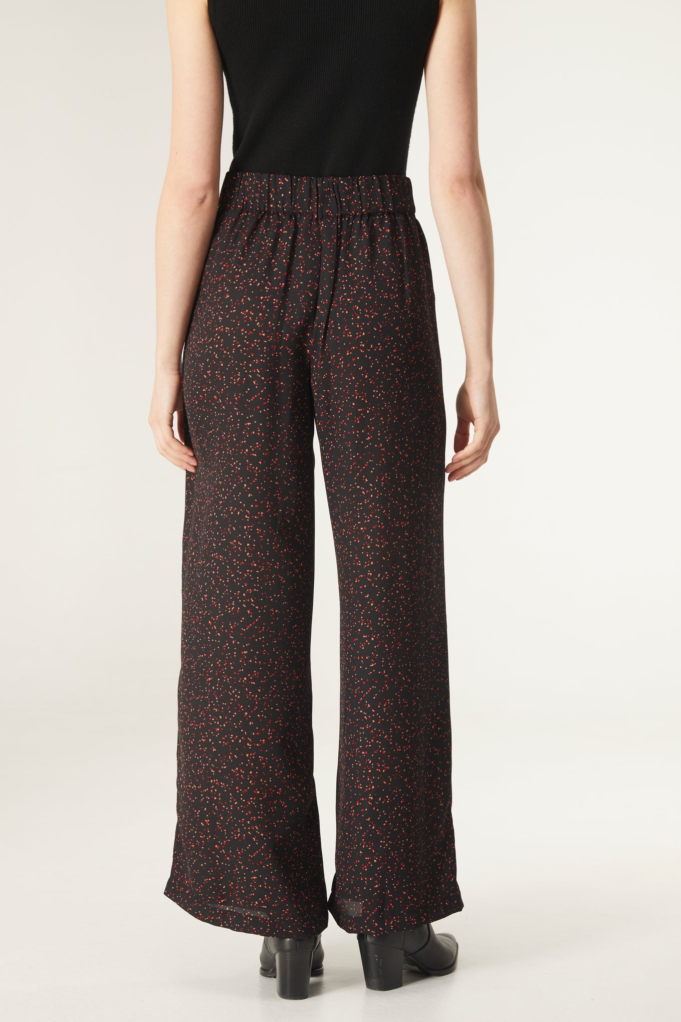 Lucy Microdot High Waist Trousers