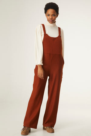 Banks Quilted Overall Jumpsuit