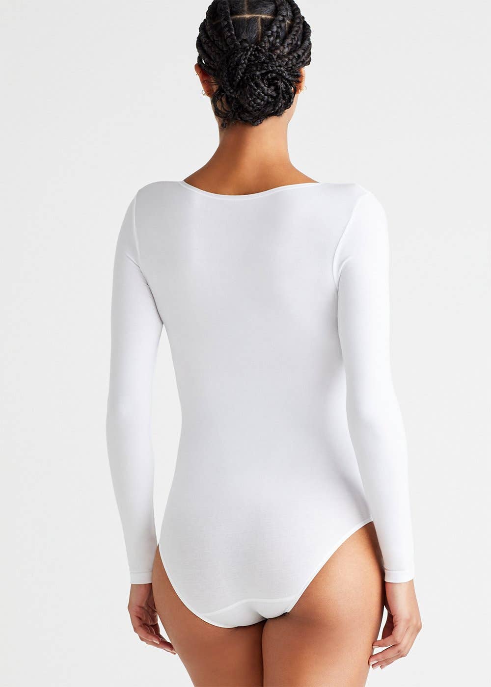Yummie - Long Sleeve Shaping Bodysuit - Cotton Seamless - Comes in 2 Colors.