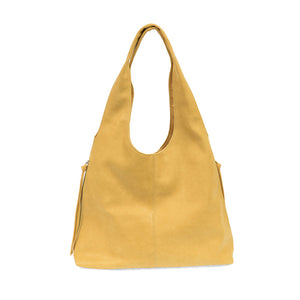 Claire Hobo Bag in Mellow Yellow